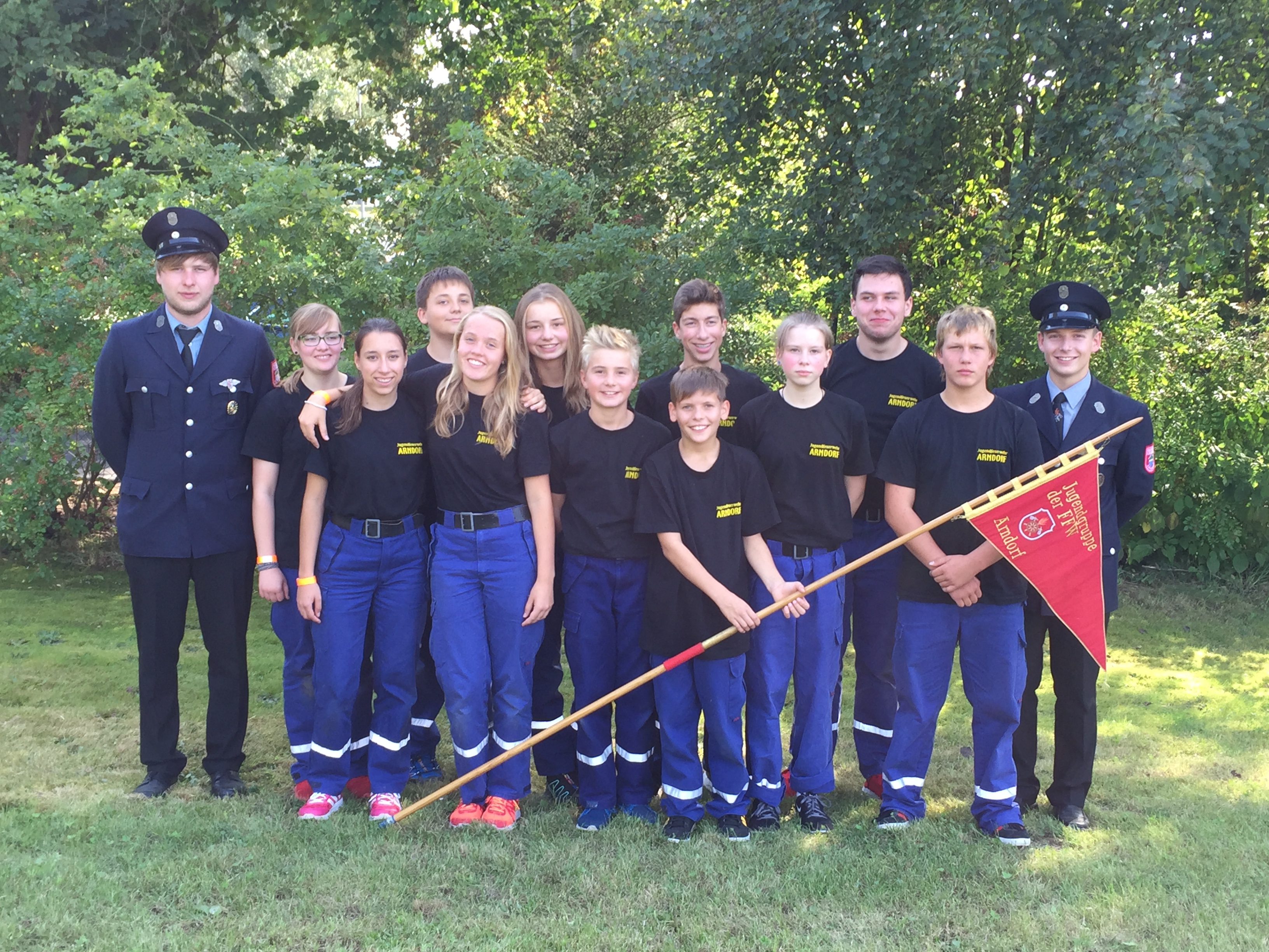 Jugendgruppe der FFW Arndorf